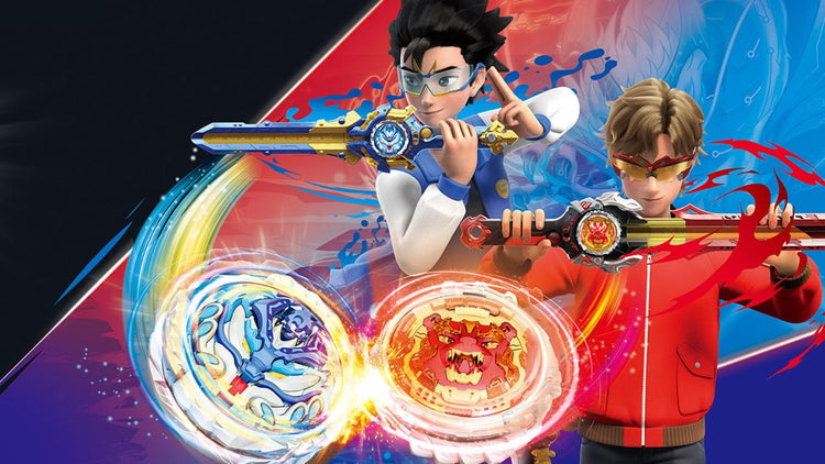 Infinity Nado, innovative spinning tops Battle Set, Battling tops