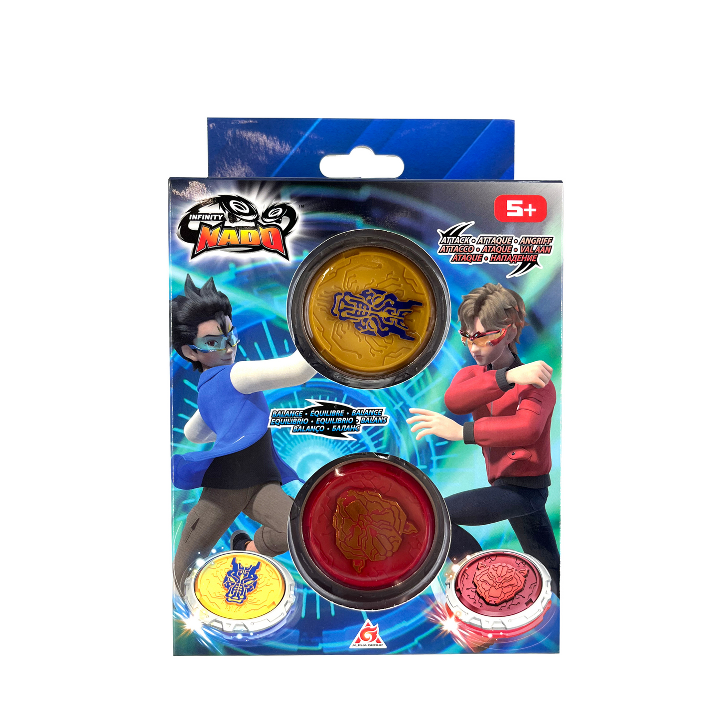 Infinity Nado, Nado, Innovative Battling Tops Battle Set, Customized Spinning Tops, For Kids ages 5+