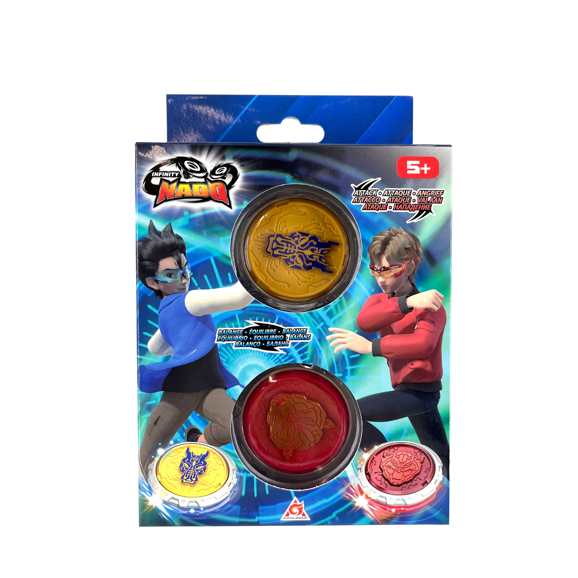 Infinity Nado, Nado, Innovative Battling Tops Battle Set, Customized Spinning Tops, For Kids ages 5+