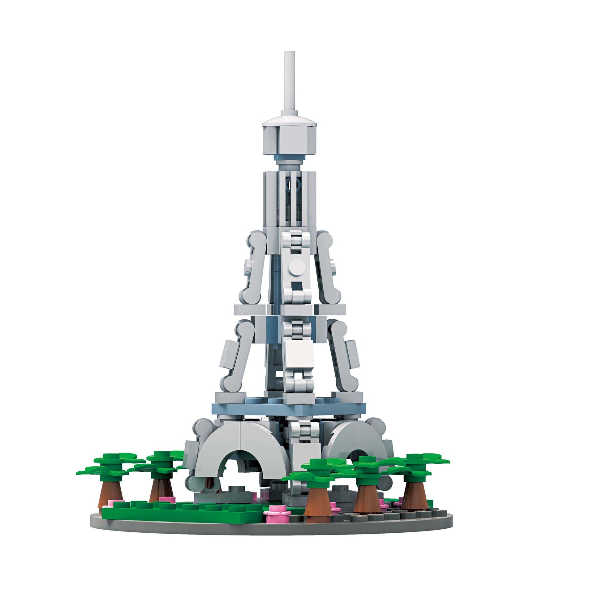 Alpha Toys Building Block Set, Buildable Famous Landmark around the world, USA, FRANCE, UK, Statue of Liberty , Golden Gate Bridge, Eiffel Tower, Arc de Triomphe, Big Ben, Tower Bridge, Culture leaning for kids ages 8+
