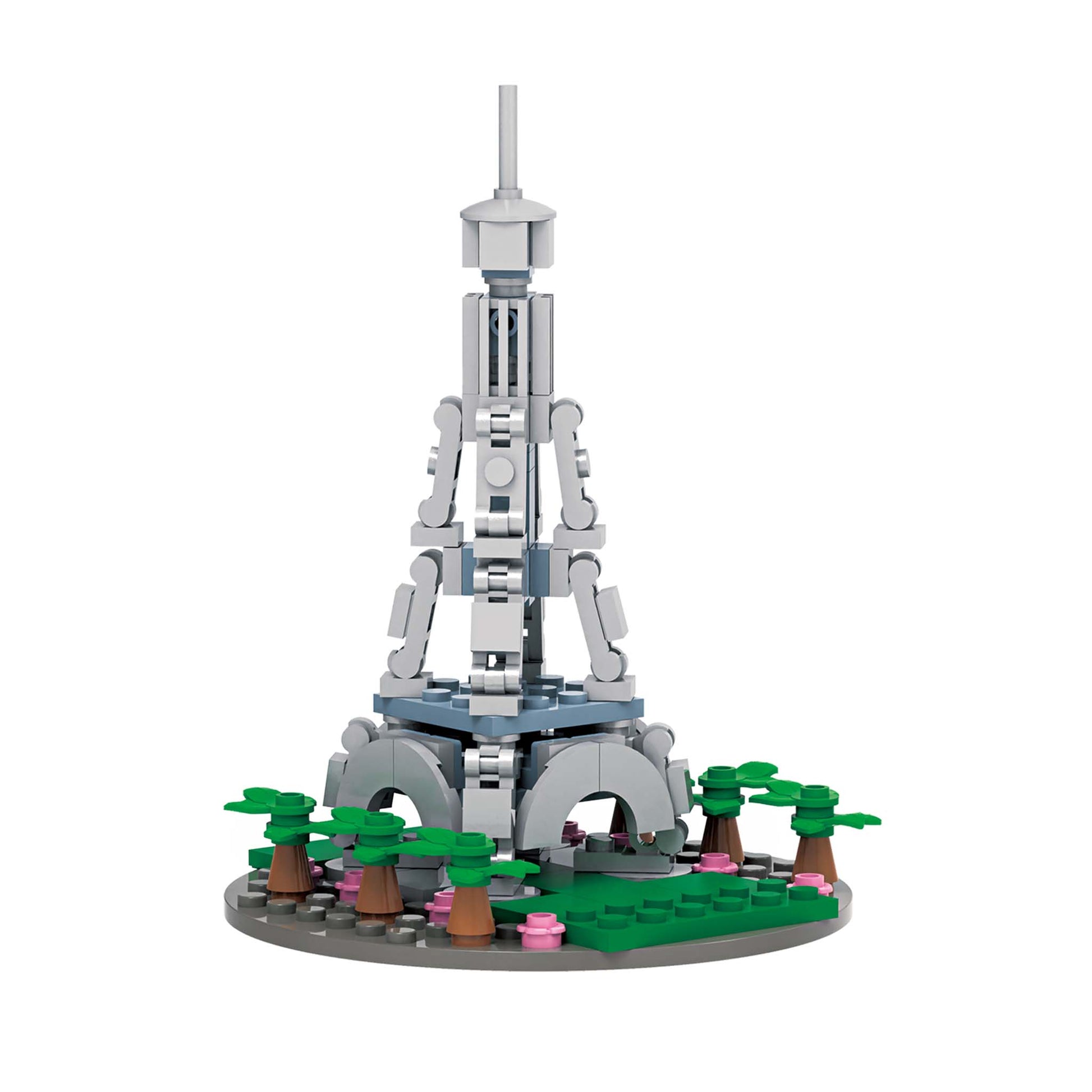 Alpha Toys Building Block Set, Buildable Famous Landmark around the world, USA, FRANCE, UK, Statue of Liberty , Golden Gate Bridge, Eiffel Tower, Arc de Triomphe, Big Ben, Tower Bridge, Culture leaning for kids ages 8+