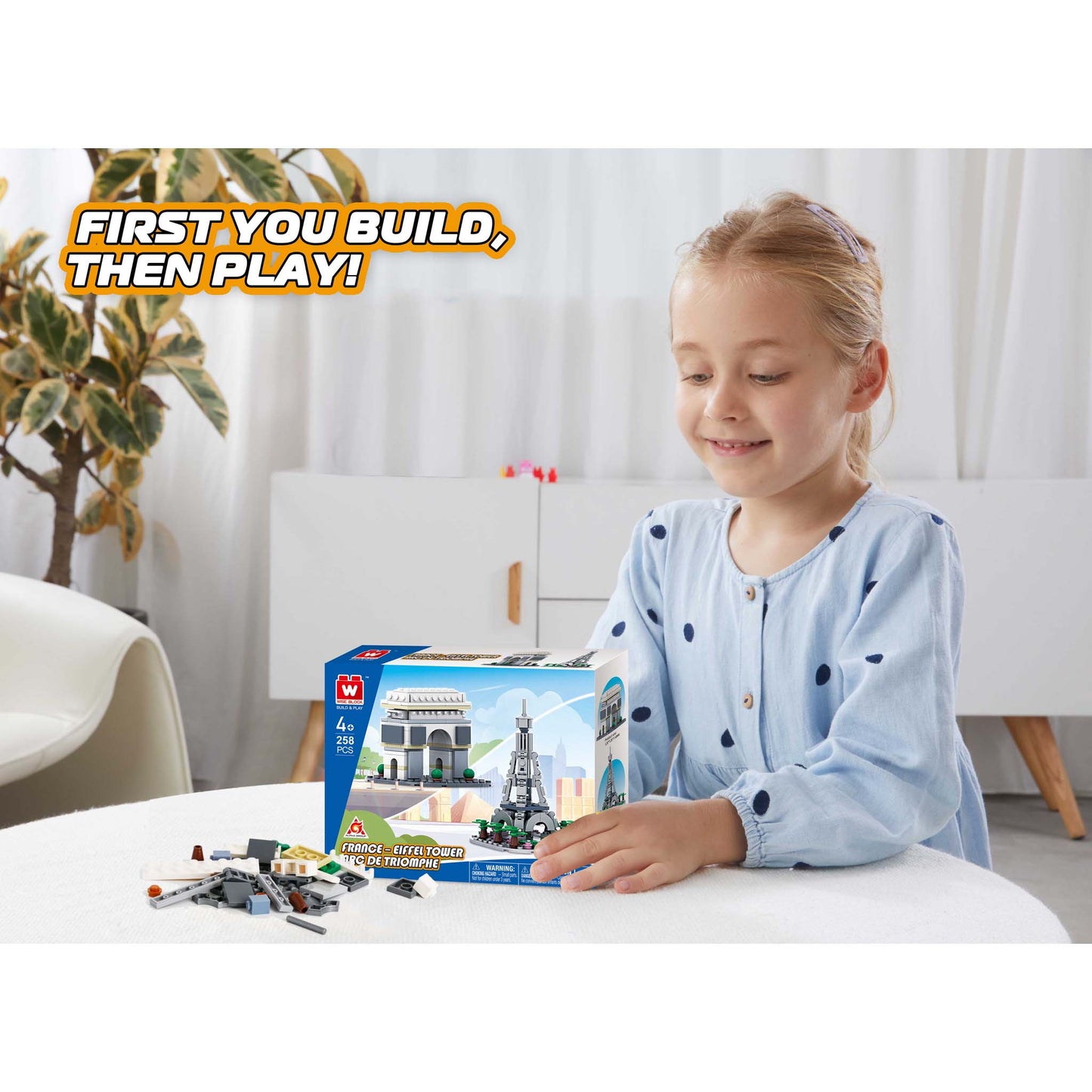 Famous Landmark Series - France - 2 Packs