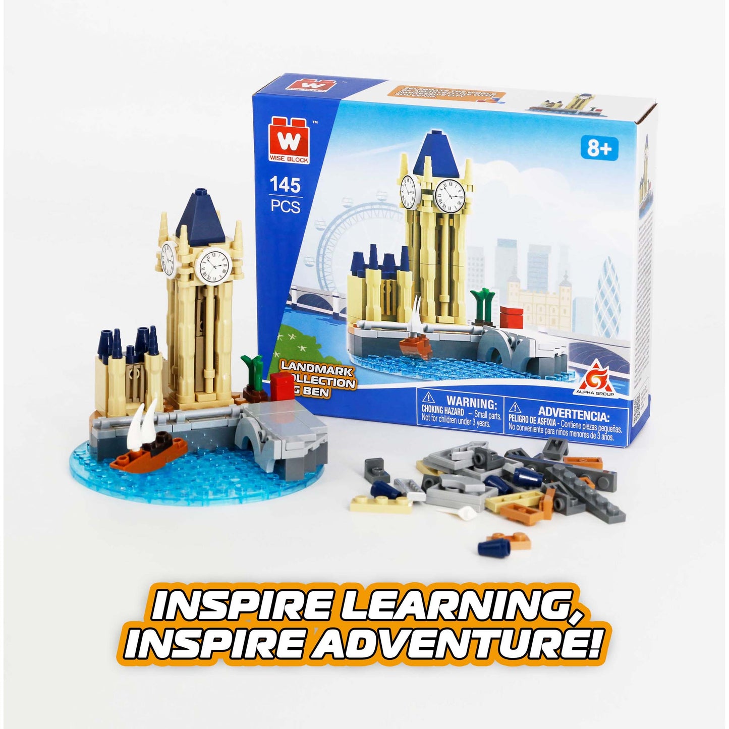 Wise Block Famous Landmark Series - Britain – Big Ben