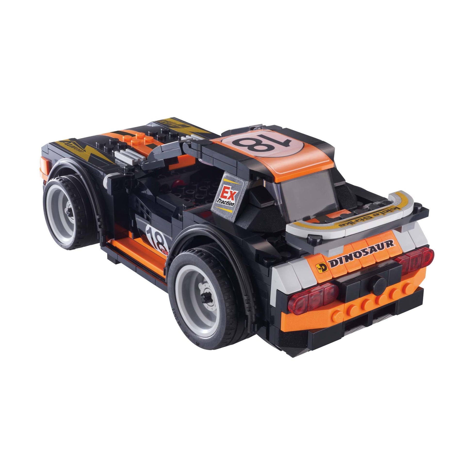 Alpha Toys Wise Block RC Sports Car, RC STEM Building Blocks Toy for Ages 8+