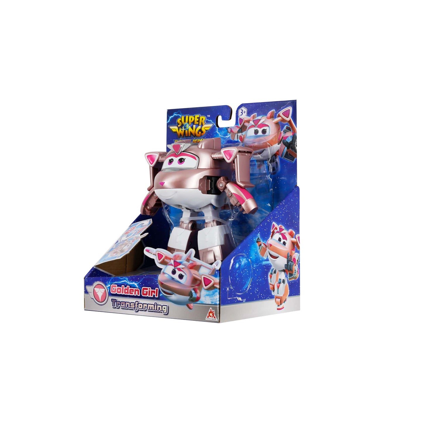 Super Wings Transforming golden girl, Super Wings Transforming Toys, Girl Transforming Robot, Best Educational Shows For Kids Ages 3+