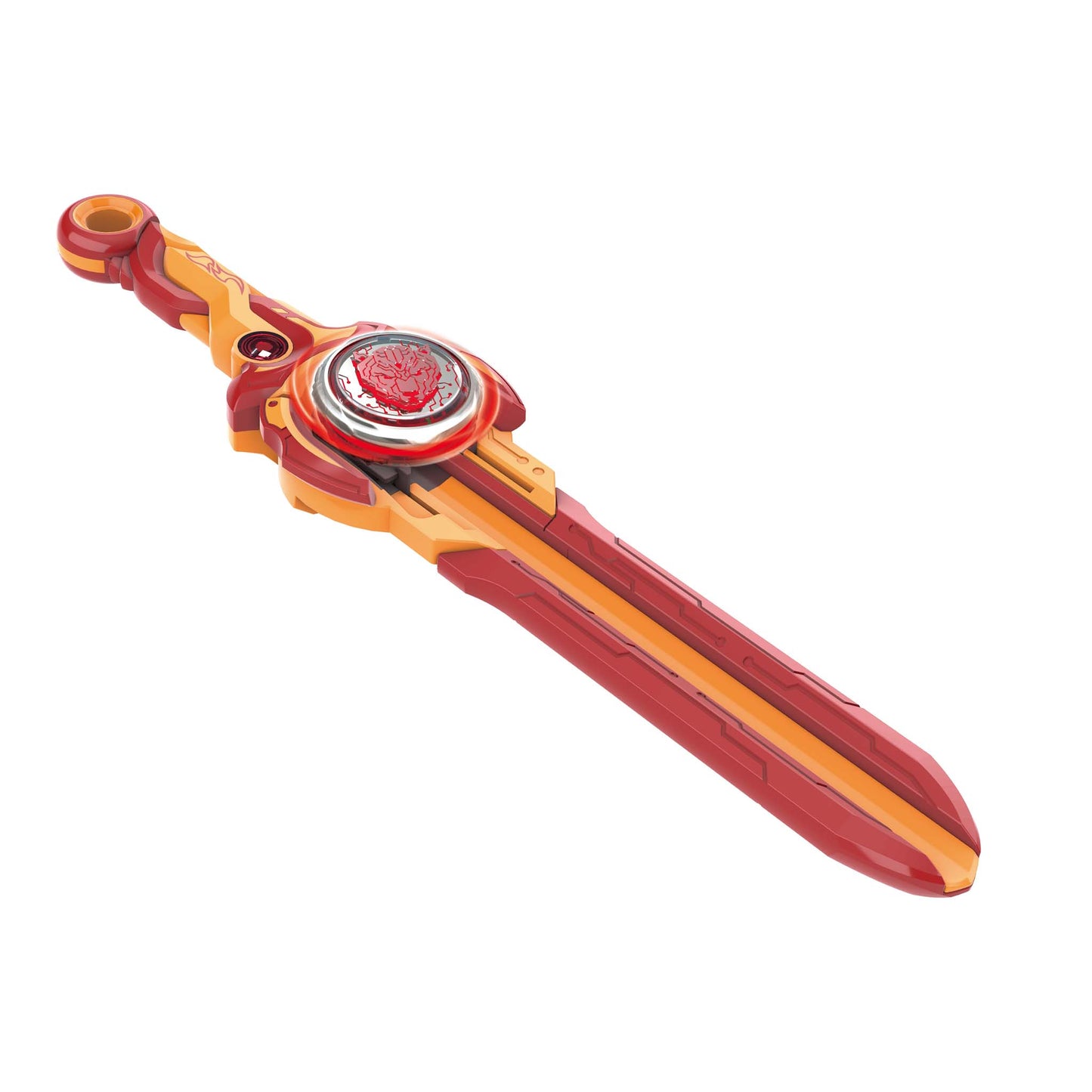Alpha Toys, Infinity Nado, Nado, Battling Tops Battle Set, Red Spinning Tops, Orange and Red swords launcher, For Kids ages 5+