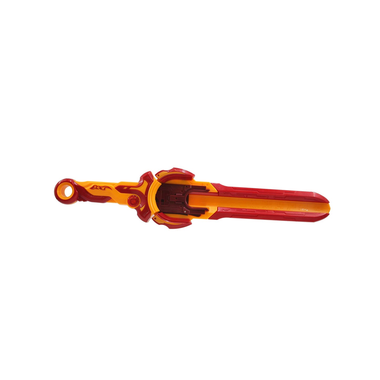 Alpha Toys, Infinity Nado, Nado, Battling Tops Battle Set, Orange and Red Spinning Tops, swords launcher, For Kids ages 5+