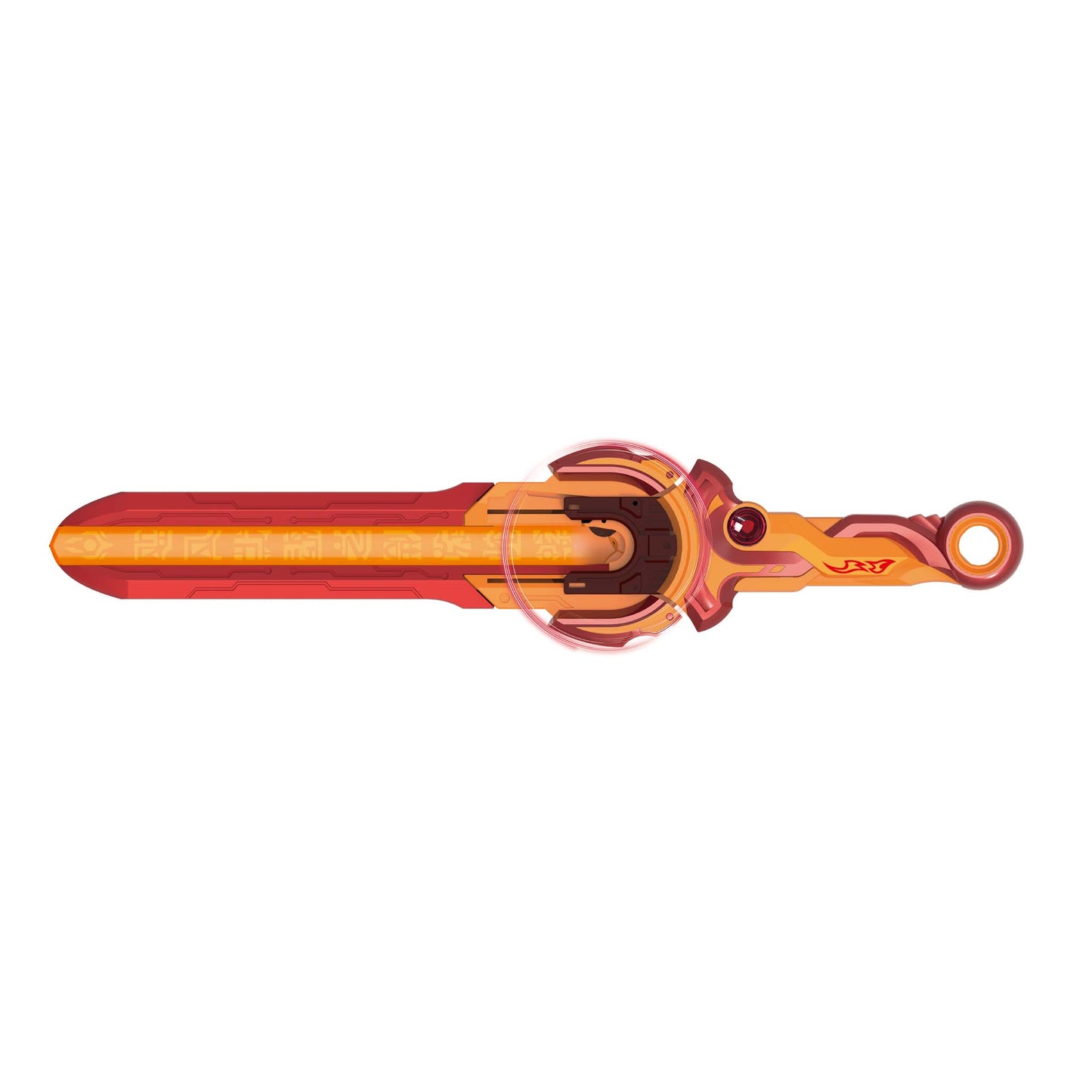 Alpha Toys, Infinity Nado, Nado, Battling Tops Battle Set, Orange and Red Spinning Tops, swords launcher, For Kids ages 5+