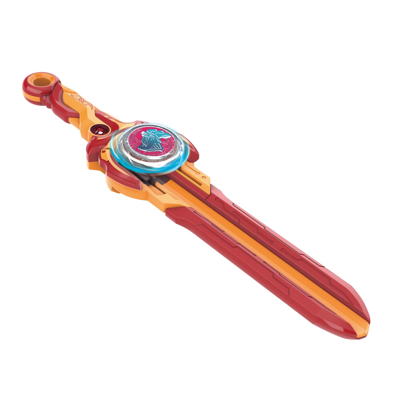 Alpha Toys, Infinity Nado, Nado, Battling Tops Battle Set, Orange and Red Spinning Tops, swords launcher, For Kids ages 5+