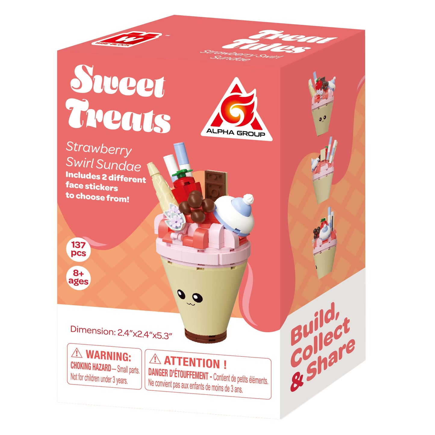 Sweet Treats-Strawberry Swirl Sundae
