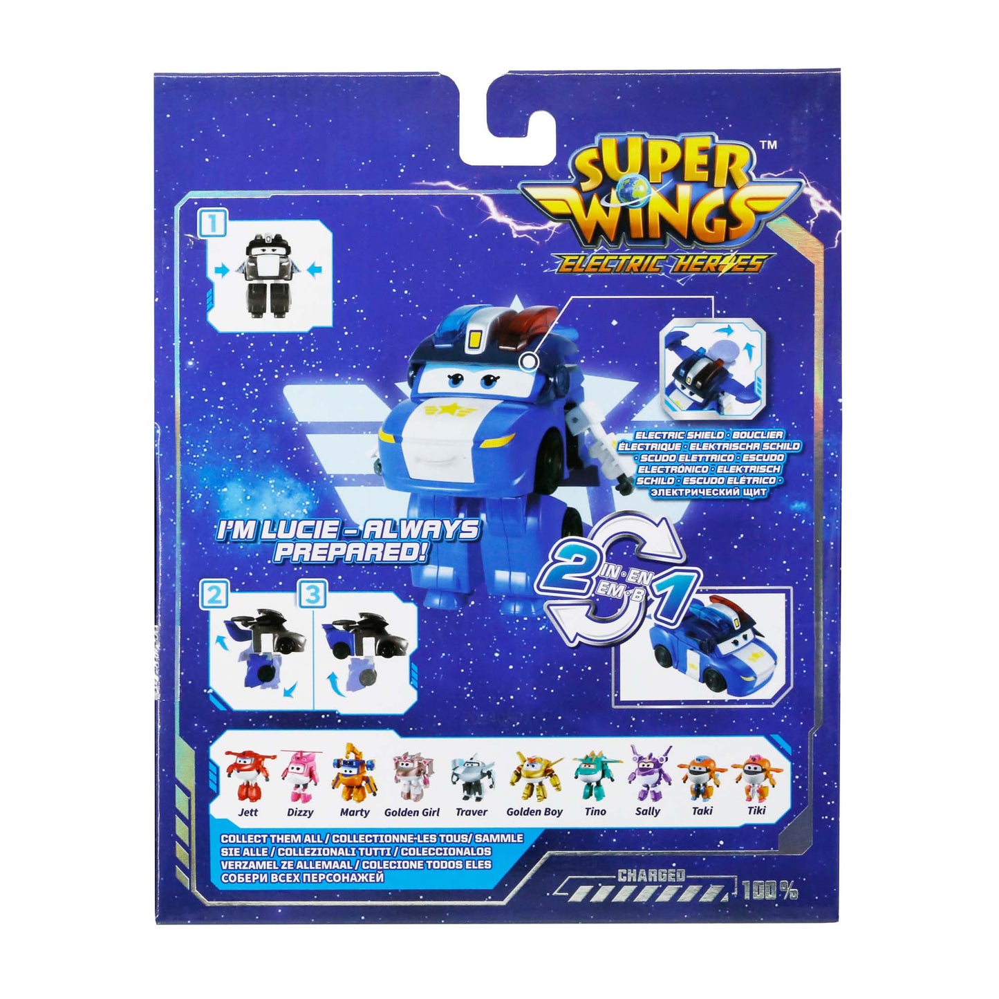 Super Wings 5" Transforming Lucie