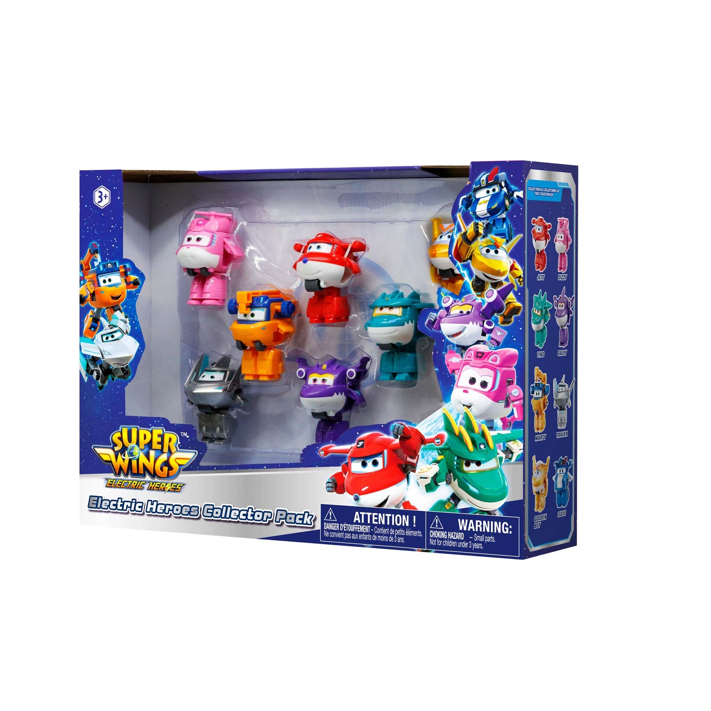 Super Wings 2" Transform-a-Bots 8-Pack (Season 8)