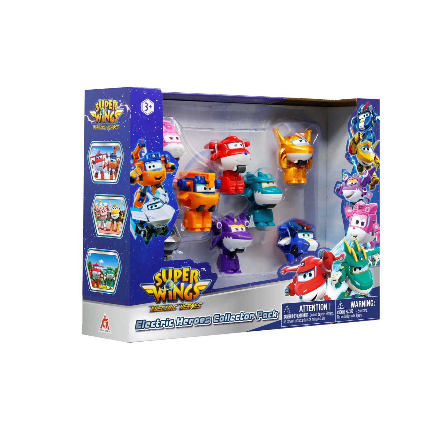 Super Wings 2" Transform-a-Bots 8-Pack (Season 8)