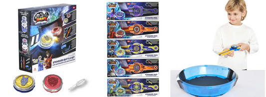 Infinity Nado Alpha Toys New Battling Tops Battle Set