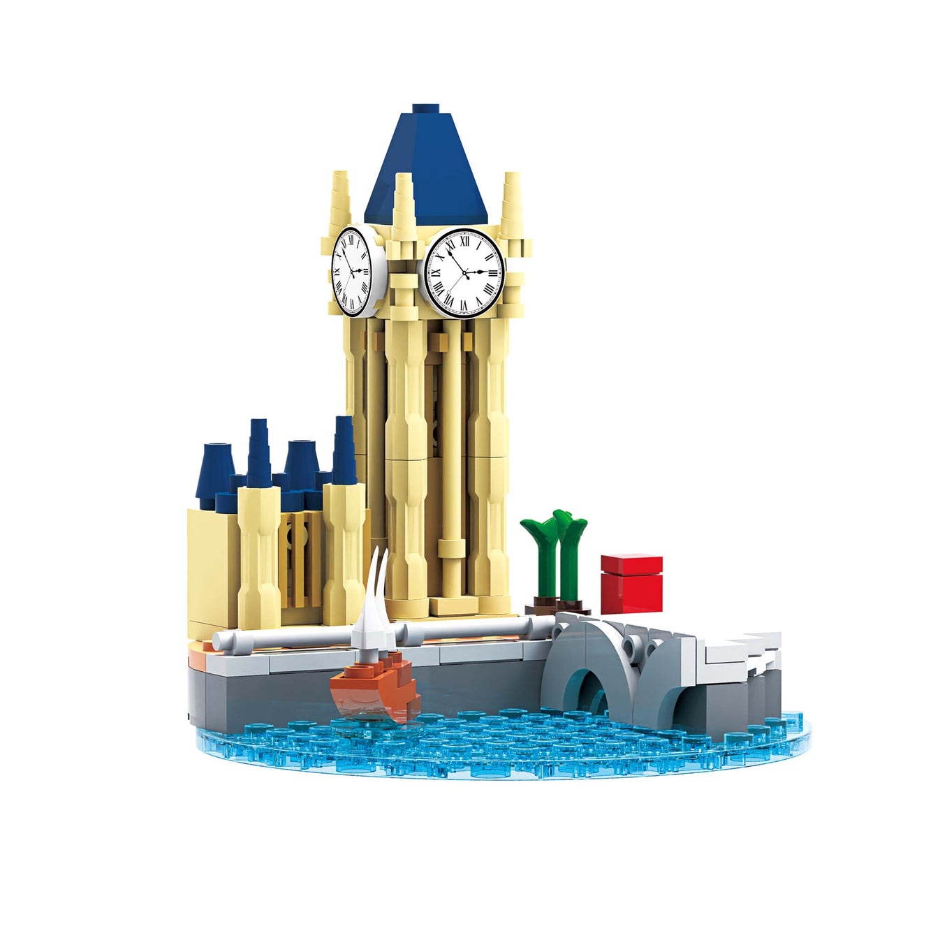 Wise Block Famous Landmark Series - Britain – Big Ben – Alpha Toys