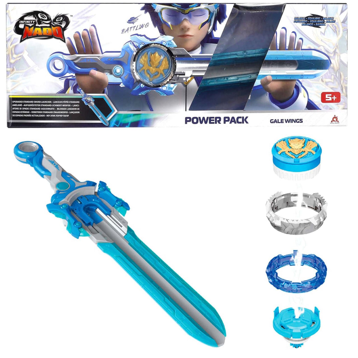Infinity Nado Power Pack - Gale Winds Sword & Nado