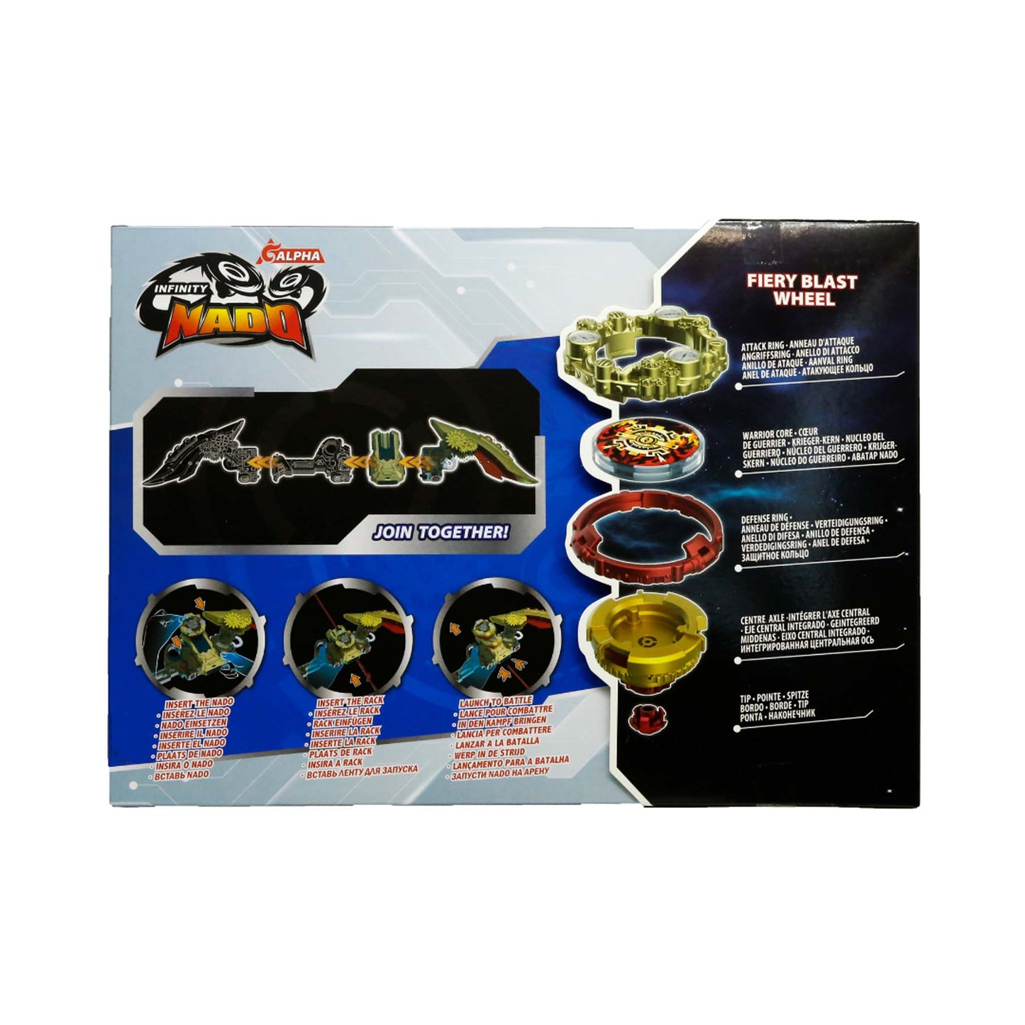 Infinity Nado Fiery Blast Wheel - Advanced Series