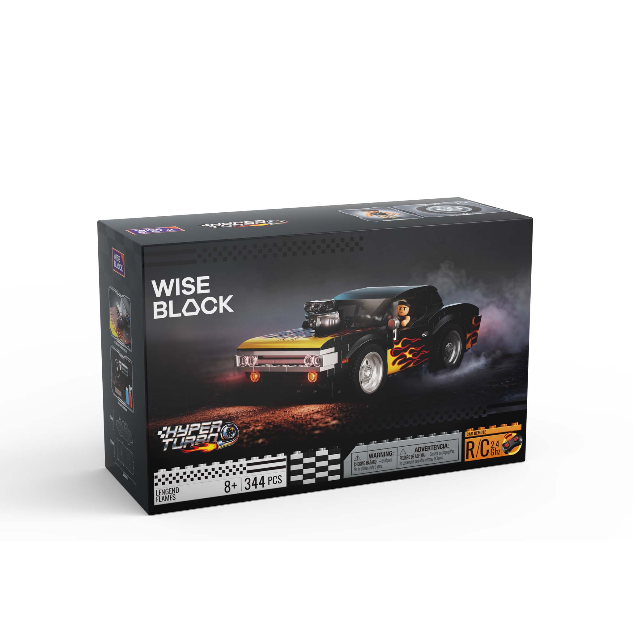 Wise Block Hyper Turbo Legend Flames – Alpha Toys
