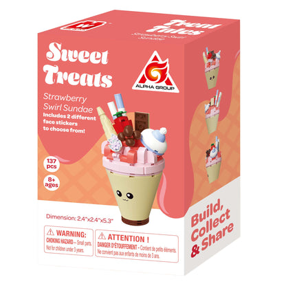 Sweet Treats-Strawberry Swirl Sundae