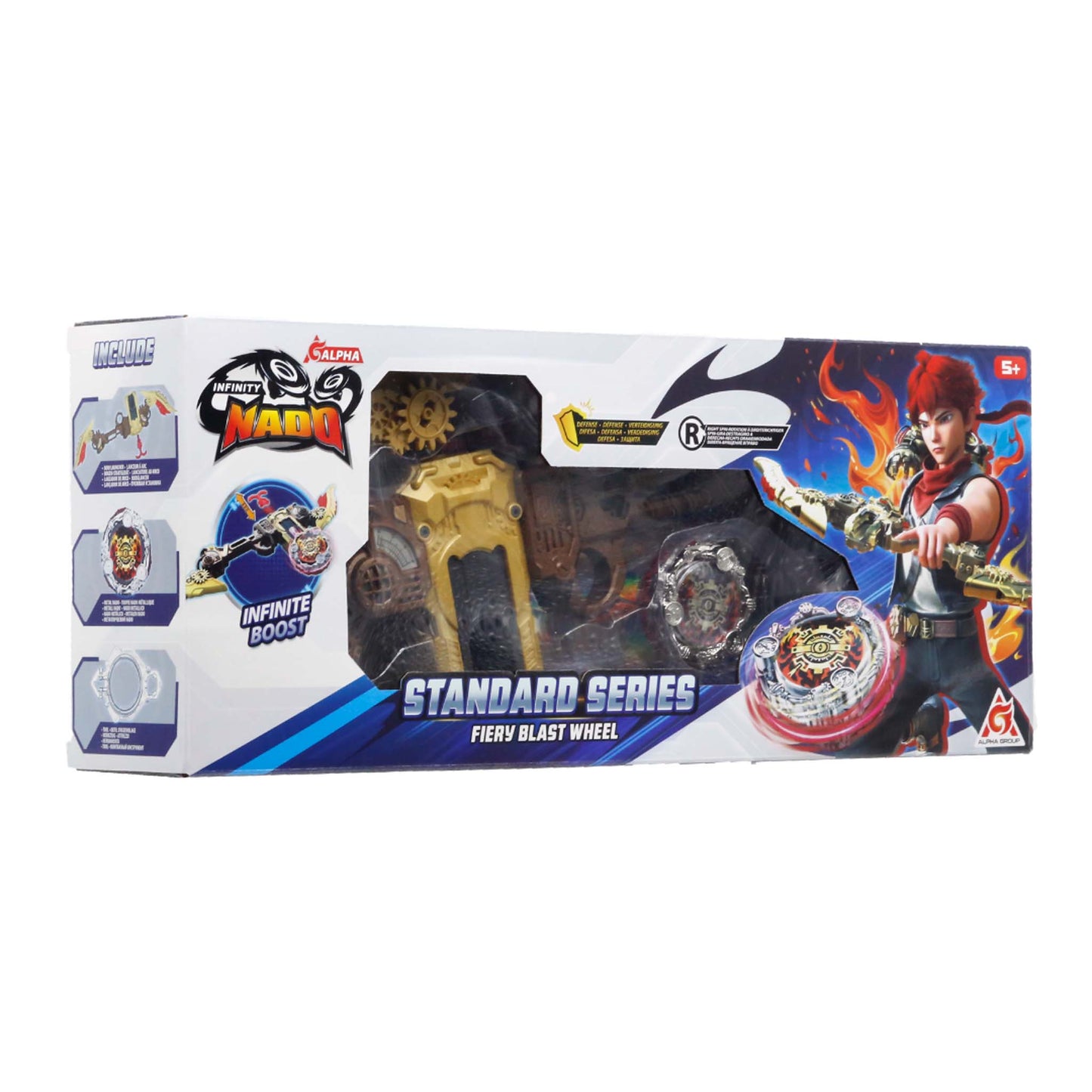 Infinity Nado Fiery Blast Wheel - Standard Series