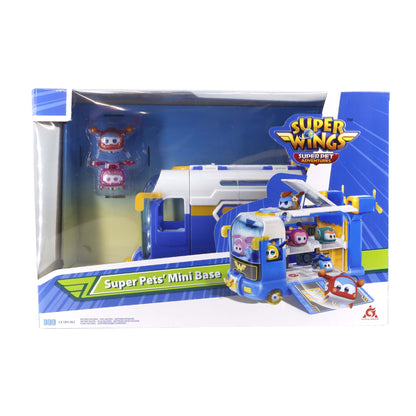 Super Wings Super Pets’ Mini Base (with one Super Pet Jett + one Super Pet Dizzy)