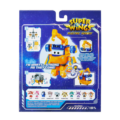 Super Wings 5" Transforming Marty