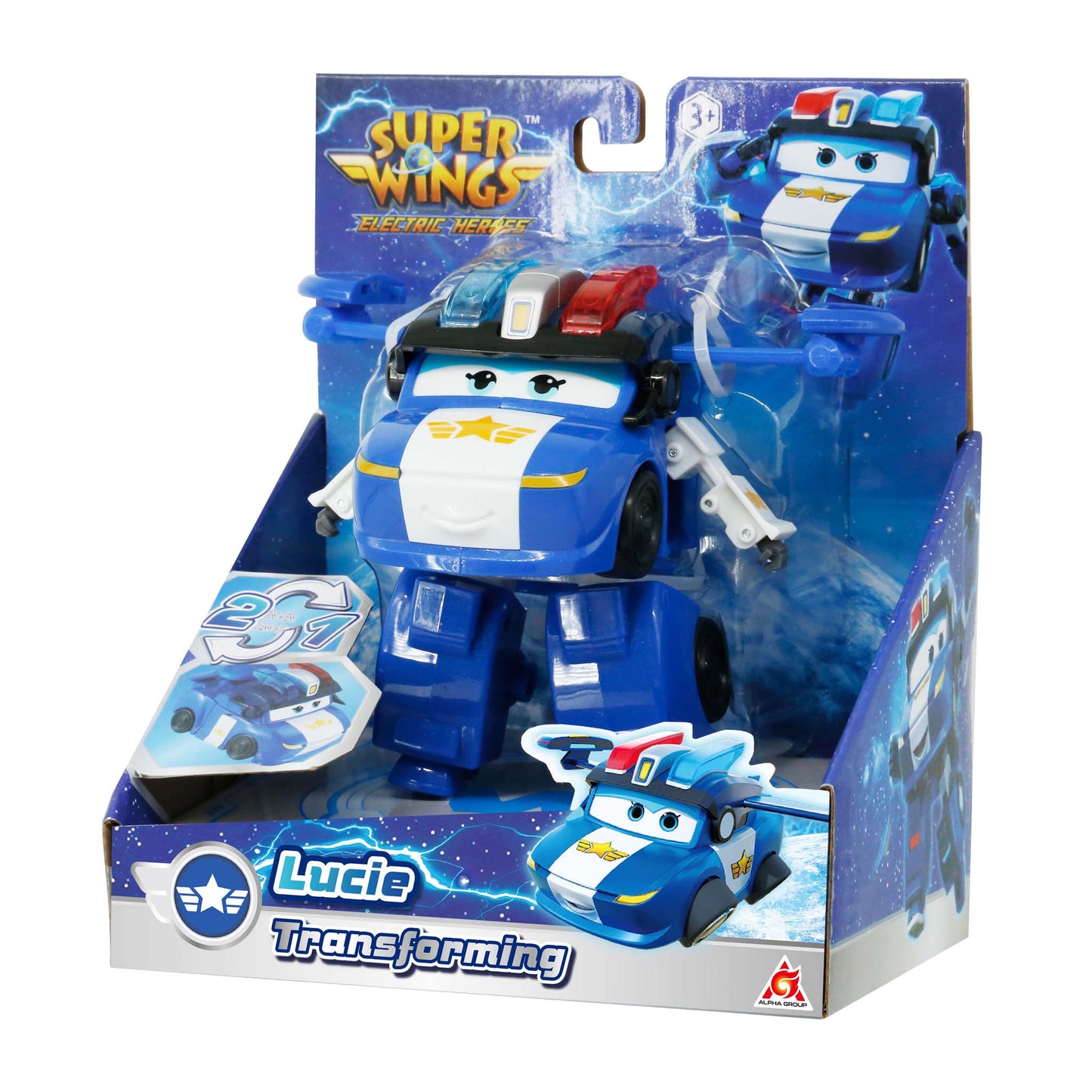 Super Wings 5" Transforming Lucie