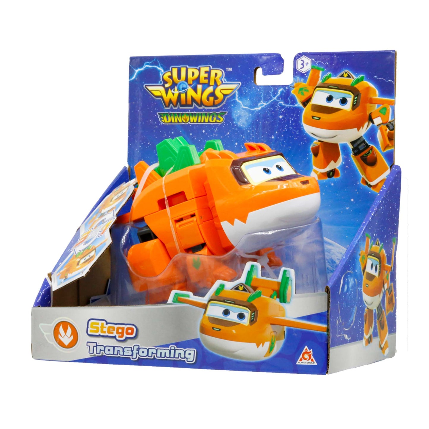 Super Wings 5" Transforming Stego