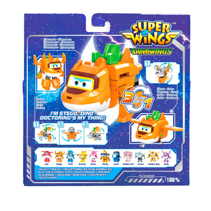 Super Wings 5" Transforming Stego