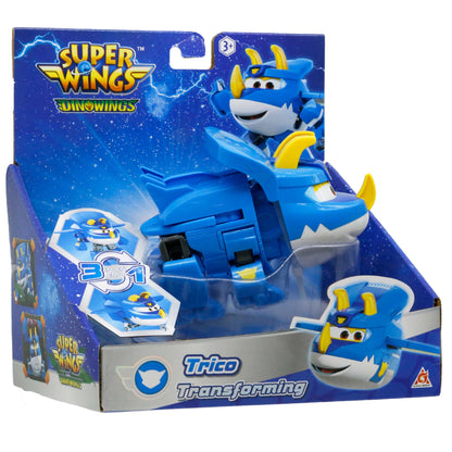 Super Wings 5" Transforming Trico