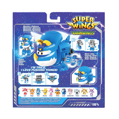 Super Wings 5" Transforming Trico